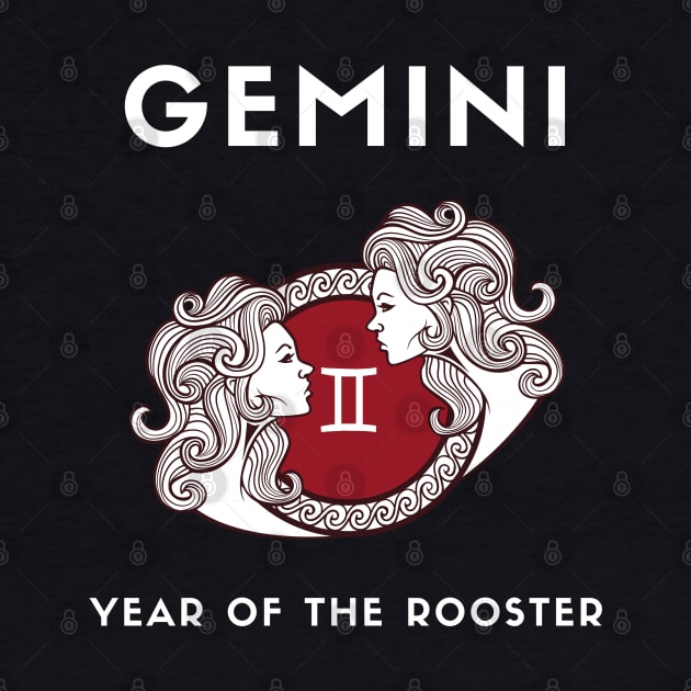 GEMINI / Year of the ROOSTER by KadyMageInk